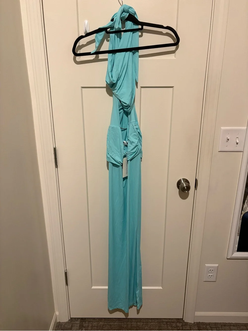 Outcast DELFINA MAXI DRESS BLUE Small NWT - Picture 6 of 8
